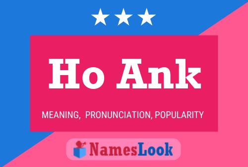 Ho Ank Name Poster