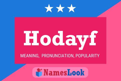 Hodayf Name Poster