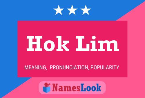 Hok Lim Name Poster