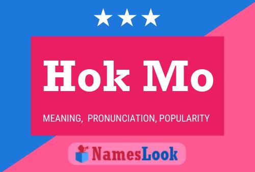 Hok Mo Name Poster