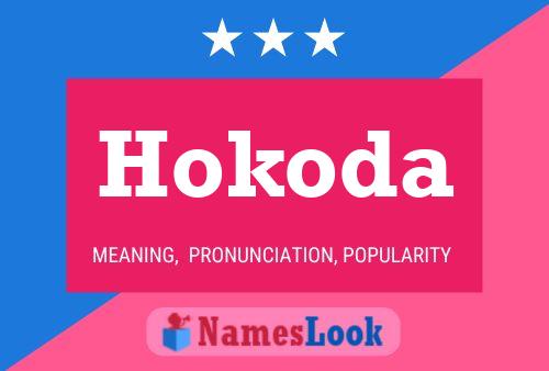 Hokoda Name Poster