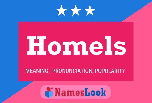 Homels Name Poster