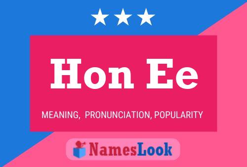 Hon Ee Name Poster