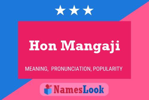 Hon Mangaji Name Poster