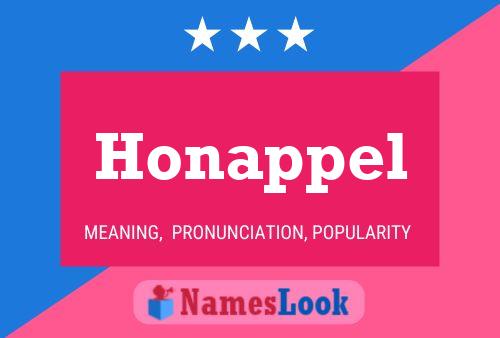 Honappel Name Poster