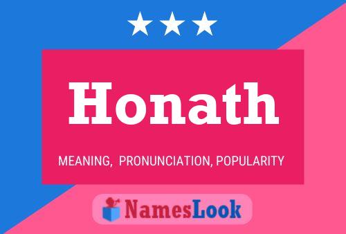 Honath Name Poster