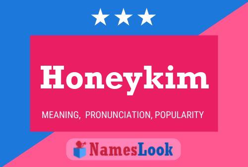 Honeykim Name Poster