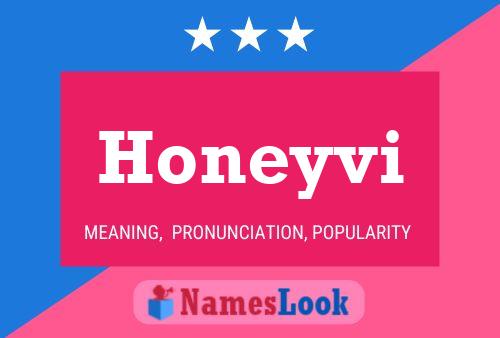 Honeyvi Name Poster