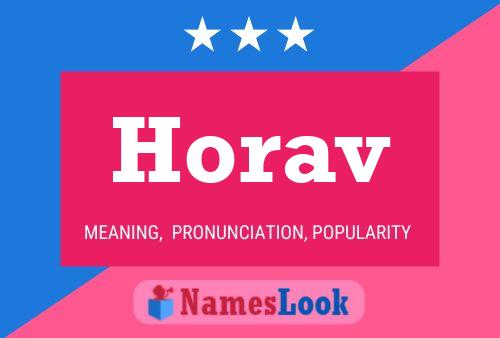 Horav Name Poster