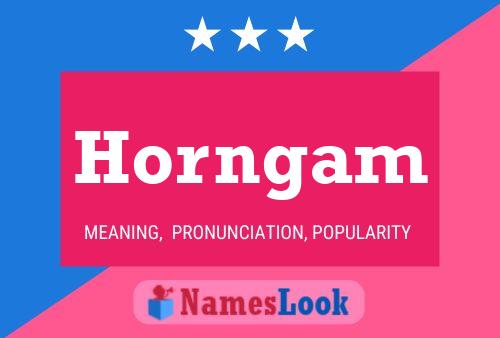 Horngam Name Poster