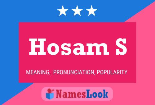 Hosam S Name Poster