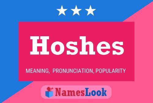 Hoshes Name Poster