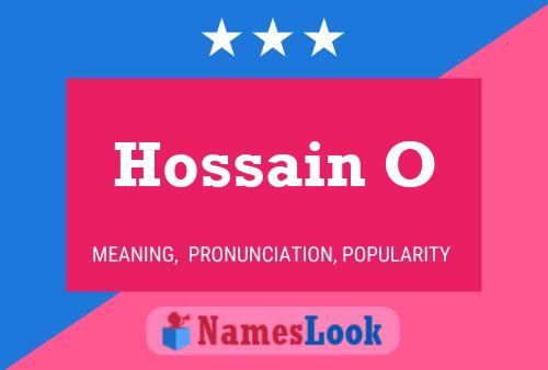 Hossain O Name Poster