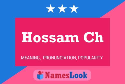 Hossam Ch Name Poster