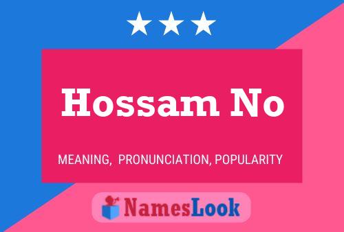 Hossam No Name Poster