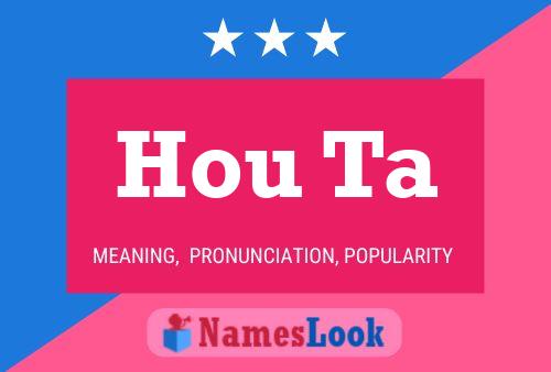 Hou Ta Name Poster