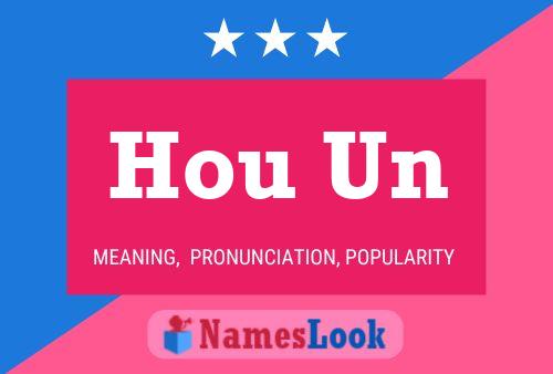 Hou Un Name Poster