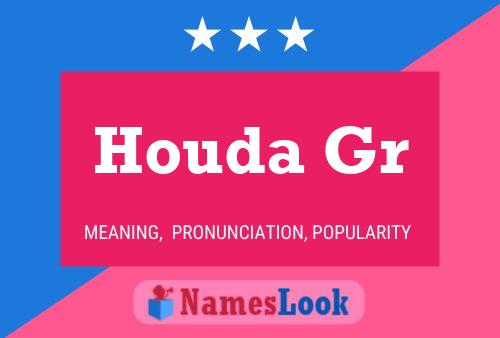 Houda Gr Name Poster