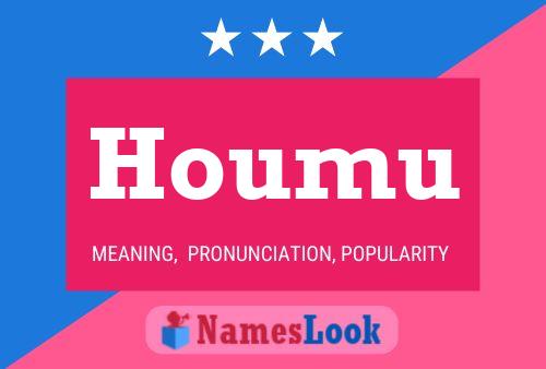 Houmu Name Poster