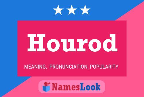 Hourod Name Poster