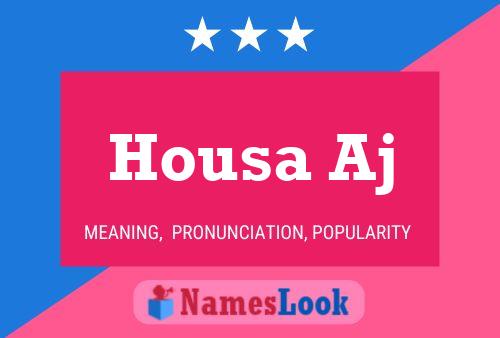 Housa Aj Name Poster