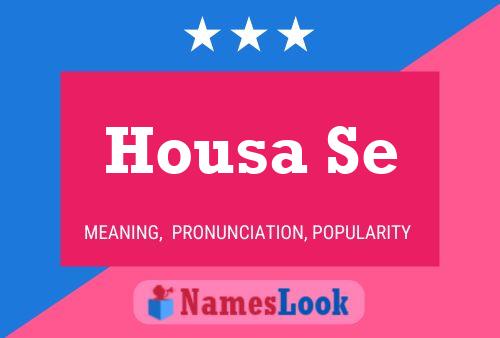 Housa Se Name Poster