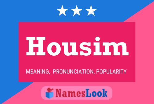 Housim Name Poster