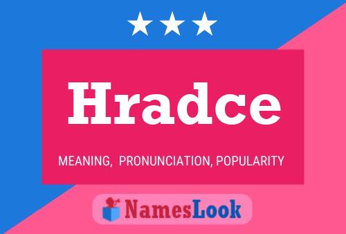 Hradce Name Poster