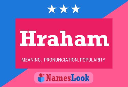 Hraham Name Poster