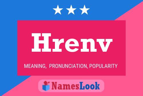 Hrenv Name Poster