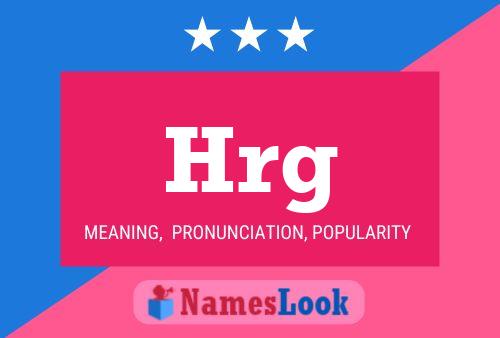 Hrg Name Poster