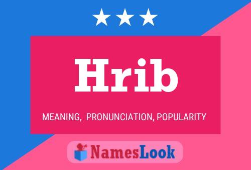 Hrib Name Poster