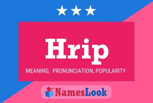 Hrip Name Poster