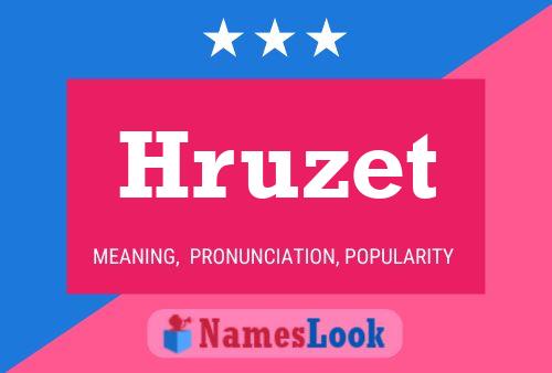 Hruzet Name Poster