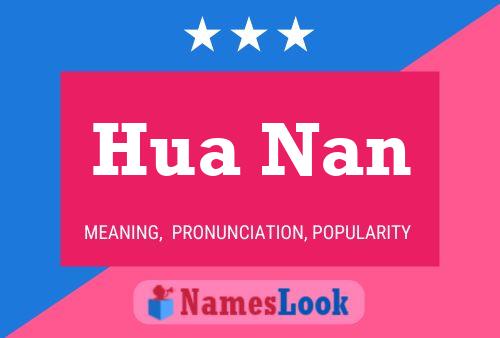 Hua Nan Name Poster