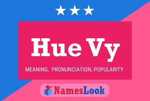 Hue Vy Name Poster