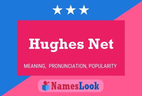 Hughes Net Name Poster