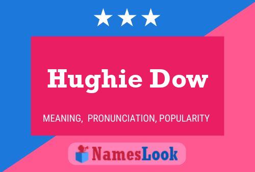 Hughie Dow Name Poster