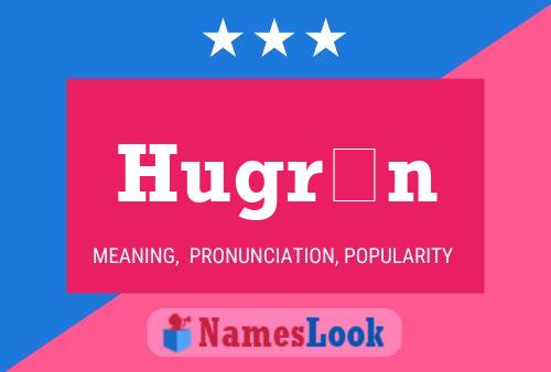 Hugrún Name Poster