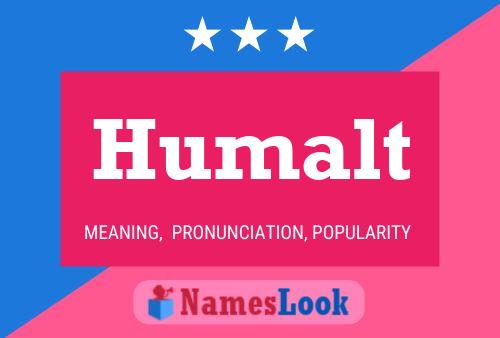 Humalt Name Poster