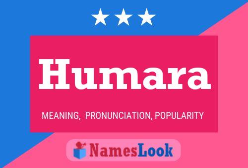 Humara Name Poster