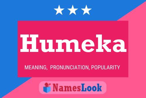 Humeka Name Poster