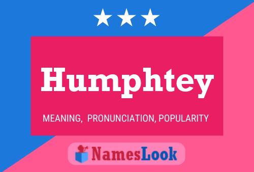 Humphtey Name Poster