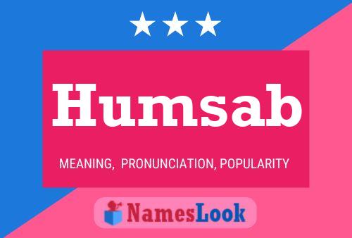 Humsab Name Poster