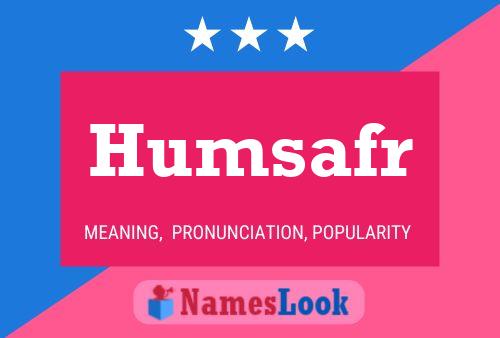 Humsafr Name Poster