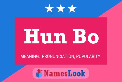 Hun Bo Name Poster