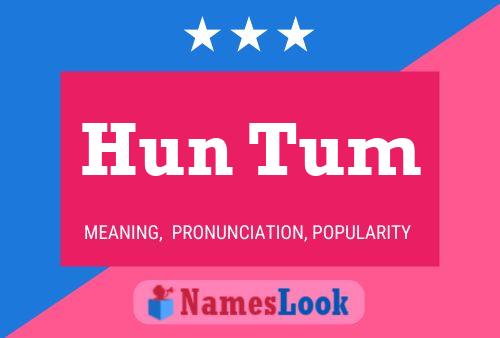 Hun Tum Name Poster