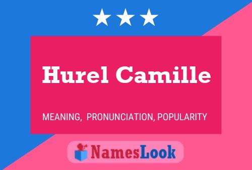 Hurel Camille Name Poster