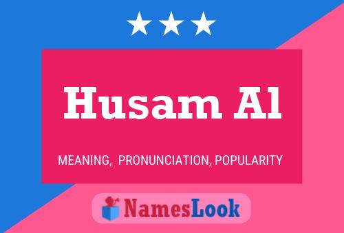 Husam Al Name Poster