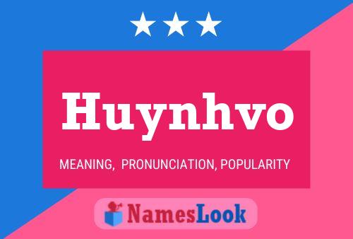 Huynhvo Name Poster